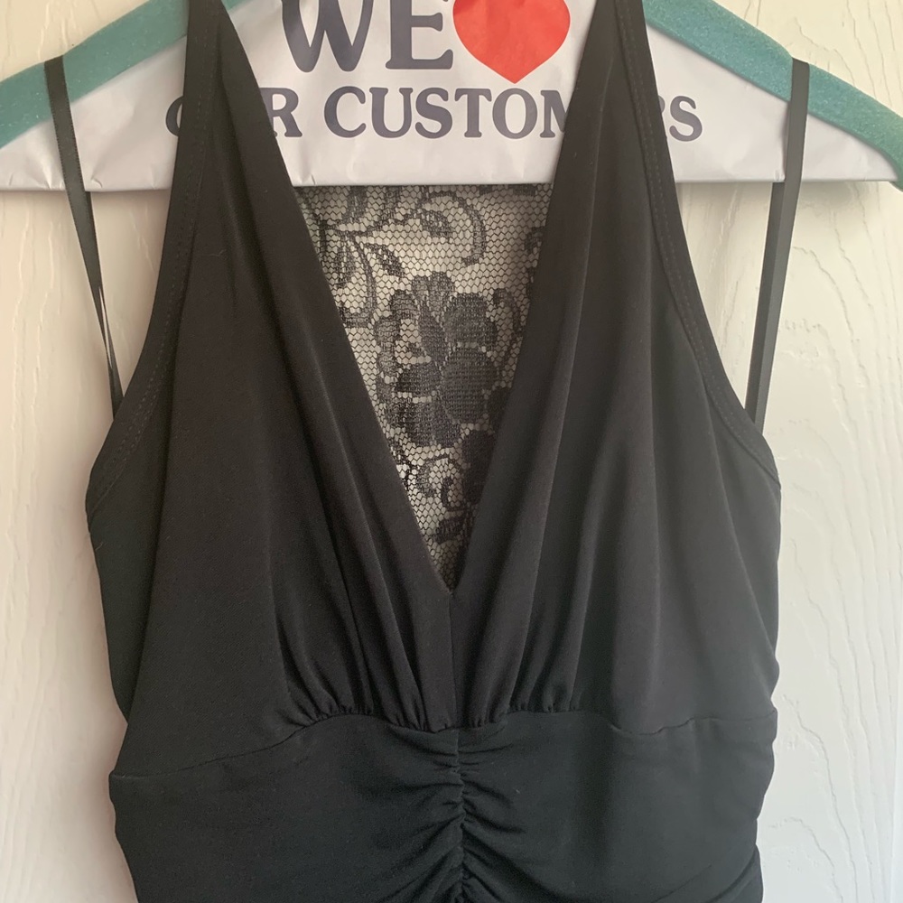 Jessica McClintock Black Cocktail Dress